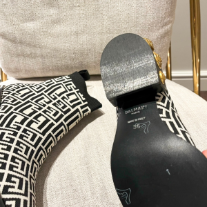 Essenceofluxury Womens Shoes Balmain Coin Stretch Knit Ankle Boots 35 To 41 A38PP680 AA191383