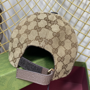 Essenceofluxury Womens Hats Gucci Beige GG Canvas Baseball Cap Hat A190PP180 AA191649