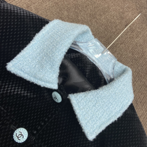 Replica Womens Clothing Chanel Black Velvet Jacket SMLXL A198PP1080 AA191972