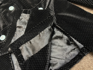 Replica Womens Clothing Chanel Black Velvet Jacket SMLXL A198PP1080 AA191972