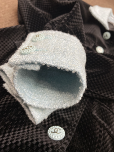 Replica Womens Clothing Chanel Black Velvet Jacket SMLXL A198PP1080 AA191972