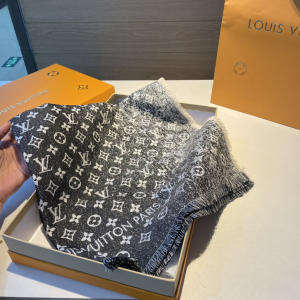 Replica Womens Scarf Louis Vuitton Denim Gradient Monogram Shawl in Black 142x142CM A151PP280 AA191816 Replica Womens Scarf Louis Vuitton Denim Gradient Monogram Shawl in Black 142x142CM A151PP280 AA191816