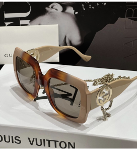 Gucci Essenceofluxury Sunglasses GG1022 Beige 