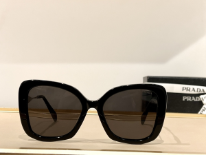 Essenceofluxury Womens Sunglasses Prada Essenceofluxury Sunglasses SPR03YS Black A65PP180 AA192244