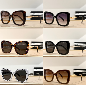 Essenceofluxury Womens Sunglasses Prada Essenceofluxury Sunglasses SPR03YS Brown A65PP180 AA192242