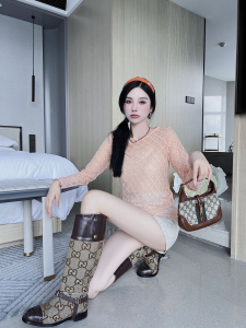 Essenceofluxury Womens Clothing Gucci Pink Tulle GG Embroidered T Shirt SML A198PP780 AA192361