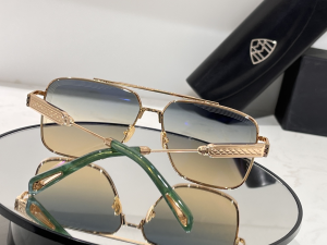 Essenceofluxury Mens Sunglasses Maybach Eyewear Sunglasses The Netx Green A65PP180 AA192446