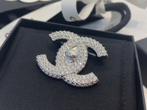 Essenceofluxury Womens Jewelry Chanel Crystals CC Brooch A39PP180 AA192616