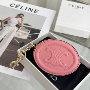 Celine Purse Hook Cuir Triomphe Pink Calfskin 