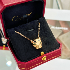Replica Womens Jewelry Cartier Panthere De Cartier Necklace A62PP380 AA193065