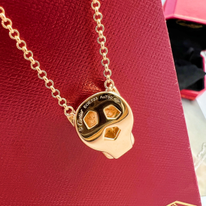 Replica Womens Jewelry Cartier Panthere De Cartier Necklace A62PP380 AA193065