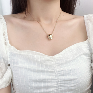 Replica Womens Jewelry Cartier Panthere De Cartier Necklace A62PP380 AA193065