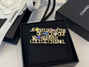 Replica Womens Jewelry Chanel CC Coco Monogram Brooch A39PP180 AA193044