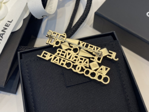 Replica Womens Jewelry Chanel CC Coco Monogram Brooch A39PP180 AA193044