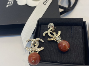 Replica Womens Jewelry Chanel Crystals CC Logo Drop Earrings A39PP180 AA193036