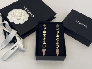 Replica Womens Jewelry Chanel Monogram Earrings Pink A39PP180 AA193038