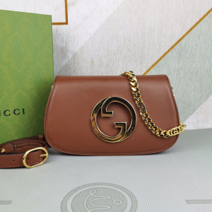 Replica Womens Handbags Gucci Blondie Shoulder Bag with Round Interlocking G and Chain in Brown Leather 699268 28x16x4CM A09PP880 AA193029 Replica Womens Handbags Gucci Blondie Shoulder Bag with Round Interlocking G and Chain in Brown Leather 699268 28x16x4CM A09PP880 AA193029