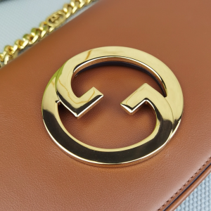 Replica Womens Handbags Gucci Blondie Shoulder Bag with Round Interlocking G and Chain in Brown Leather 699268 28x16x4CM A09PP880 AA193029 Replica Womens Handbags Gucci Blondie Shoulder Bag with Round Interlocking G and Chain in Brown Leather 699268 28x16x4CM A09PP880 AA193029