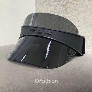Essenceofluxury Womens Hats Dior DiorClub V1U Black Visor A190PP180 AA193175