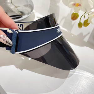 Essenceofluxury Womens Hats Dior DiorClub V1U Black Visor A190PP180 AA193177