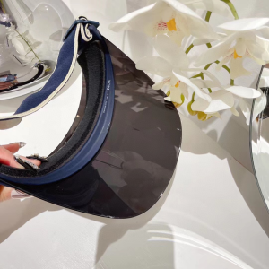 Essenceofluxury Womens Hats Dior DiorClub V1U Black Visor A190PP180 AA193177