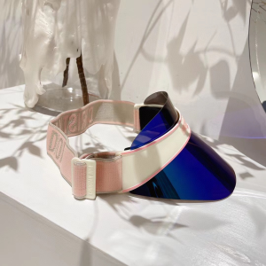 Essenceofluxury Womens Hats Dior DiorClub V1U Blue Green Visor A190PP180 AA193173