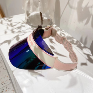 Essenceofluxury Womens Hats Dior DiorClub V1U Blue Green Visor A190PP180 AA193173