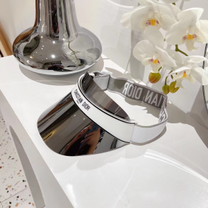 Essenceofluxury Womens Hats Dior DiorClub V1U Gray Visor A190PP180 AA193174