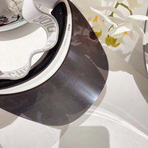 Essenceofluxury Womens Hats Dior DiorClub V1U Gray Visor A190PP180 AA193174