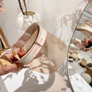 Essenceofluxury Womens Hats Dior DiorClub V1U Pink Visor A190PP180 AA193176