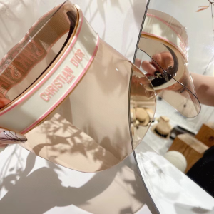 Essenceofluxury Womens Hats Dior DiorClub V1U Pink Visor A190PP180 AA193176