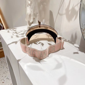 Essenceofluxury Womens Hats Dior DiorClub V1U Pink Visor A190PP180 AA193176