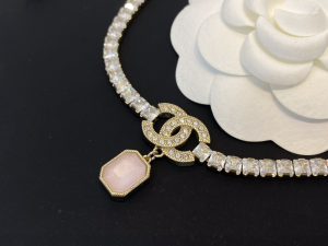 Essenceofluxury Womens Jewelry Chanel Crystals CC Logo Choker Necklace A39PP280 AA193209