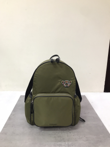 Essenceofluxury Mens Handbags Burberry Green Nylon Backpack 30x14x42CM A197PP780 AA193312