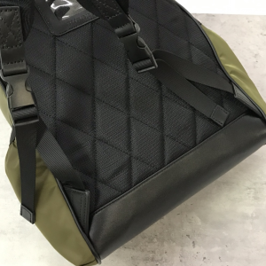 Essenceofluxury Mens Handbags Burberry Green Nylon Backpack 30x14x42CM A197PP780 AA193312