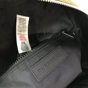 Essenceofluxury Mens Handbags Burberry Green Nylon Backpack 30x14x42CM A197PP780 AA193312