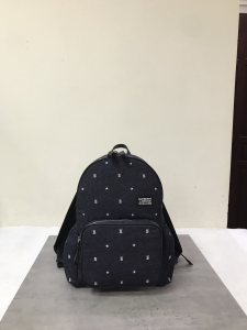 Essenceofluxury Mens Handbags Burberry Monogram B Denim Backpack 30x14x42CM A197PP780 AA193311