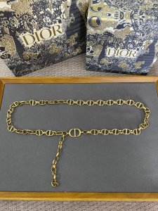 Dior Caro CD Chain Belt Gold 