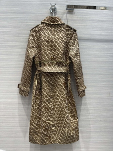 Essenceofluxury Womens Clothing Burberry Monogram B Trench Coat SML A228PP1180 AA193326