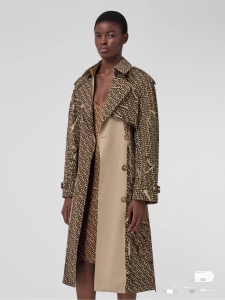 Essenceofluxury Womens Clothing Burberry Monogram B Trench Coat SML A228PP1180 AA193326
