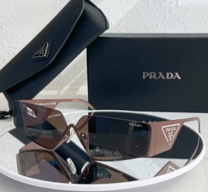 Prada Luxury Eyewear Sunglasses SPR58Z Brown 