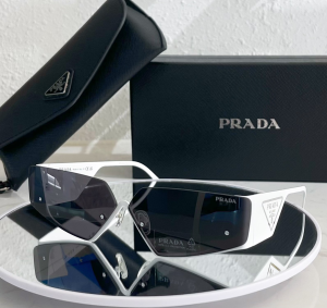 Prada Luxury Eyewear Sunglasses SPR58Z White 