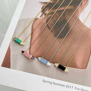 Replica Womens Jewelry Cartier Les Berlingots de Cartier Necklace A62PP280 AA193360