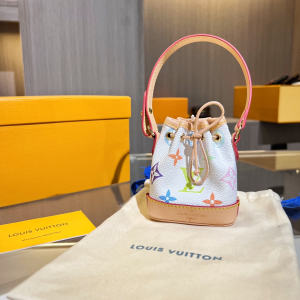 Replica Free Gift Louis Vuitton Micro Noe Bag Charm in White Monogram Canvas M00818 14x6CM A62PP120 AA193357 Replica Free Gift Louis Vuitton Micro Noe Bag Charm in White Monogram Canvas M00818 14x6CM A62PP120 AA193357
