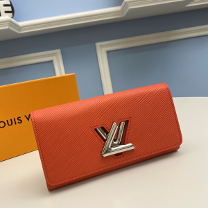 Essenceofluxury Womens Wallet Louis Vuitton Twist Wallet with LV Twist Lock in Red Epi Leather M80690 19x10x2CM A117PP480 AA193683 Essenceofluxury Womens Wallet Louis Vuitton Twist Wallet with LV Twist Lock in Red Epi Leather M80690 19x10x2CM A117PP480 AA193683