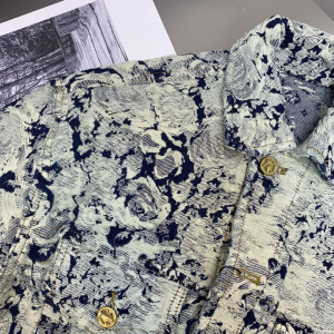 Essenceofluxury Mens Clothing Louis Vuitton Classic Denim Jacket 46 48 50 A198PP880 AA194144