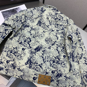 Essenceofluxury Mens Clothing Louis Vuitton Classic Denim Jacket 46 48 50 A198PP880 AA194144