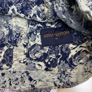 Essenceofluxury Mens Clothing Louis Vuitton Classic Denim Jacket 46 48 50 A198PP880 AA194144