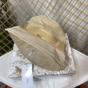 Essenceofluxury Womens Hats Celine Velvet Bucket Hat in Beige A190PP180 AA194131