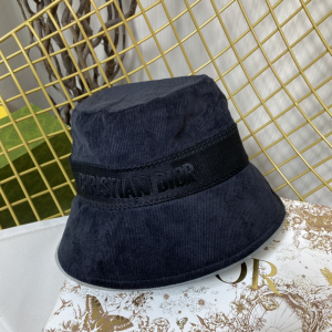Essenceofluxury Womens Hats Celine Velvet Bucket Hat in Black A190PP180 AA194132